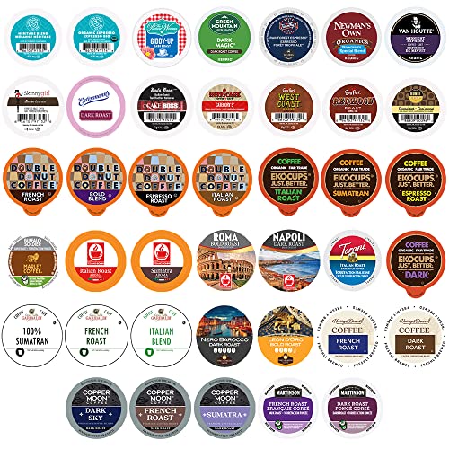 40-Count Dark Roast &Amp; Bold Coffee Single Serve Cups For Keurig K