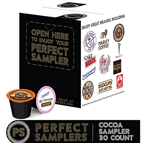 30-Count Hot Cocoa And Hot Chocolate Single Serve Cups For Keuri