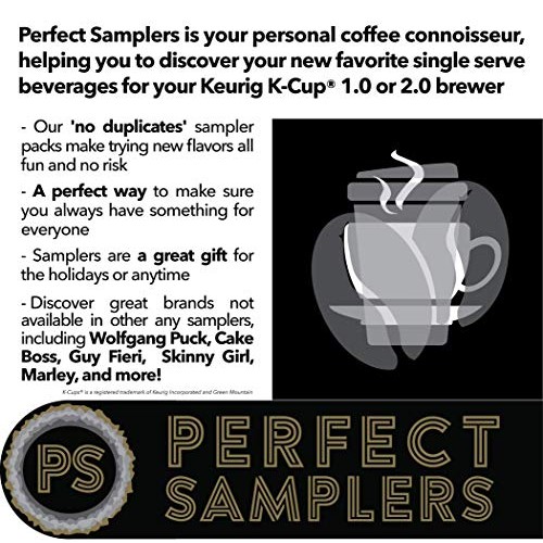 Perfect Samplers Dark Roast And Flavors Single Serve Coffee Pods