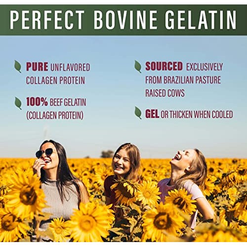 Perfect Supplements – Perfect Bovine Gelatin – 660 Grams – 100%