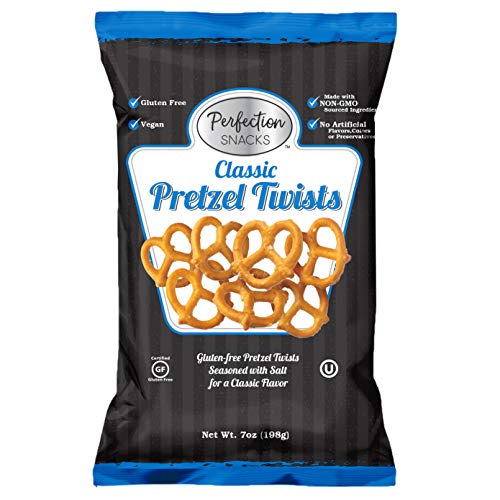 Perfection Snacks Gluten Free Pretzels Classic, 3 Count / 7Oz