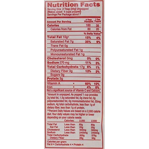 Perfectware - Popcorn 8Oz -6Ct 8Oz Popcorn Portion Packs- Box O