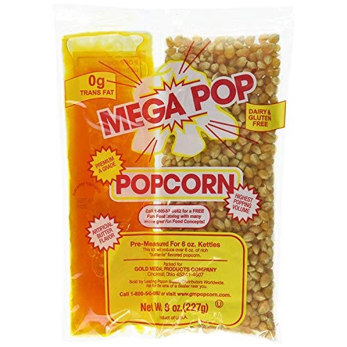 Perfectware - Popcorn 8Oz -6Ct 8Oz Popcorn Portion Packs- Box O