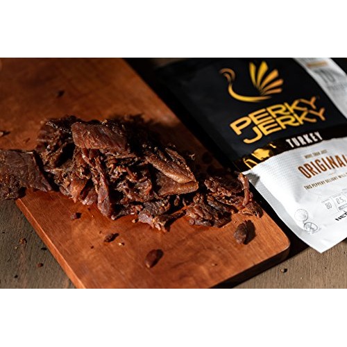Turkey Perky Jerky 14 Oz. Bag - Sweet &Amp; Snappy Flavor – Tender,