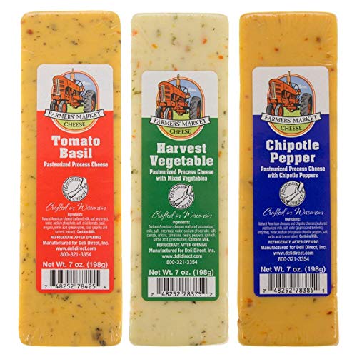Wisconsin Cheese Blocks 6 Pack New Flavors If You Want All One
