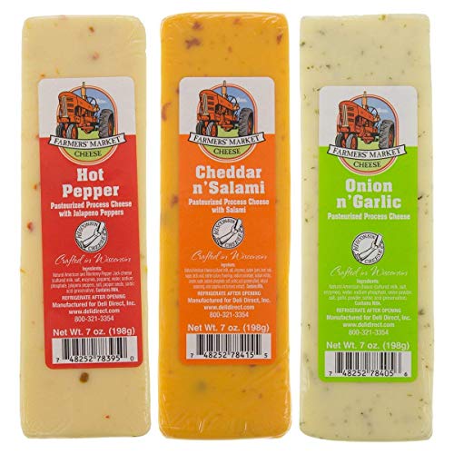 Wisconsin Cheese Blocks 6 Pack New Flavors If You Want All One