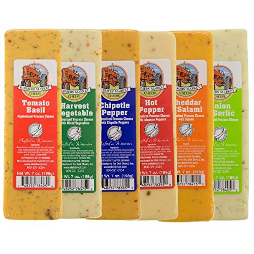 Wisconsin Cheese Blocks 6 Pack New Flavors If You Want All One