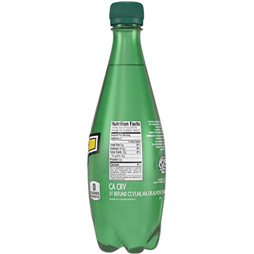 Perrier Mineral Water, .5 Liter, Portable Plastic Bottles, 24/CT...