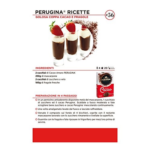 Cacao Perugina Amaro G 75 - Cocoa Perugina Bitter