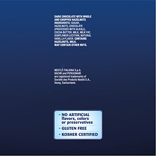 Perugina Baci Dark Chocolates Bag: Three 5 Oz Bags
