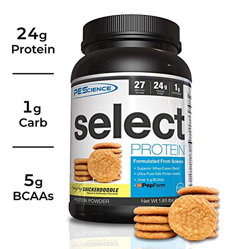 Pescience Select Low Carb Protein Powder, Snickerdoodle, 27 Serv