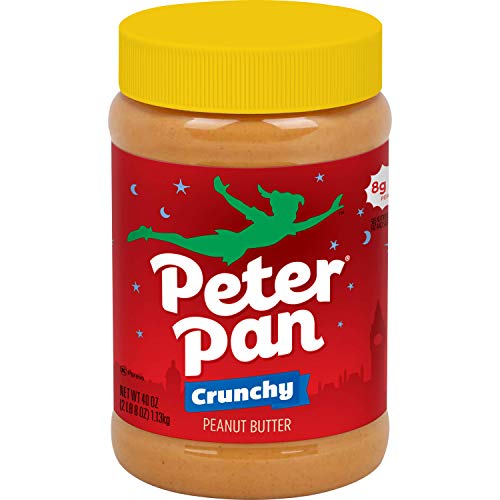 Peter Pan Crunchy Peanut Butter, 40-Ounce Jars Pack Of 3