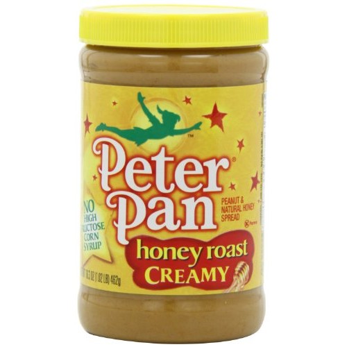 Peter Pan, Honey Roasted Creamy Peanut Butter, 16.3Oz Jar Pack