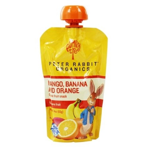 Peter Rabbit Organics - Organic Fruit Snack 100% Pure Mango, Ban