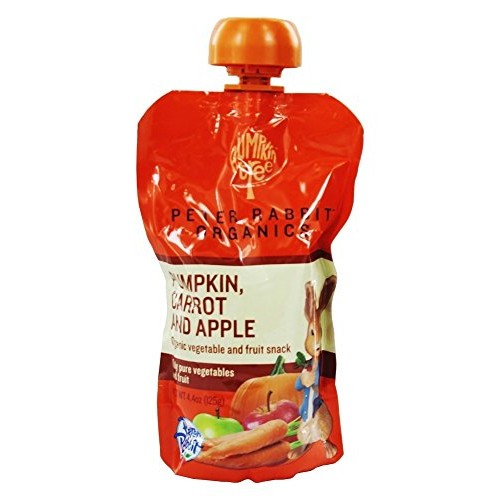 Peter Rabbit Organics - Veg And Fruit Puree 100% Pumpkin Carrot
