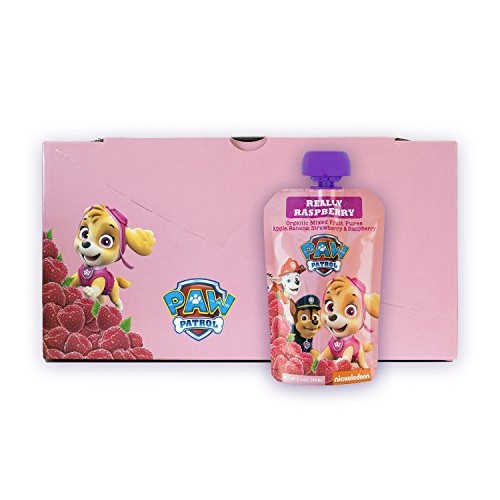 Paw Patrol Really Raspberry Organic Mixed Fruit Squeeze Pouch, 3