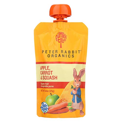 Peter Rabbit Organics 100% Veg And Fruit Puree Carrot Squash And