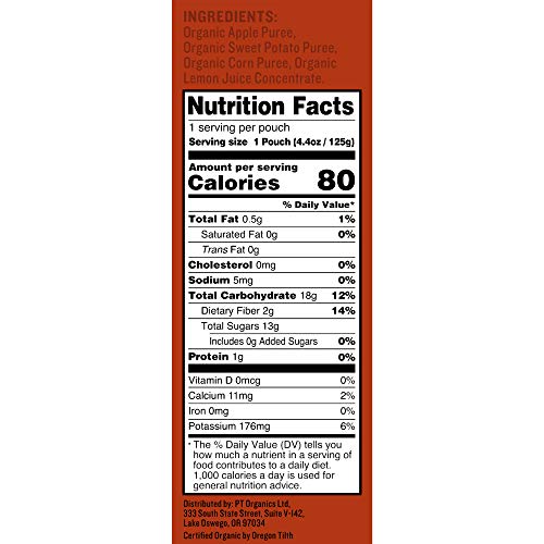 Peter Rabbit Organics, Apple, Sweet Potato, And Corn, 4.4 Ounce