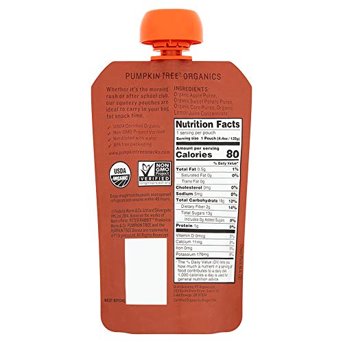 Peter Rabbit Organics, Apple, Sweet Potato, And Corn, 4.4 Ounce