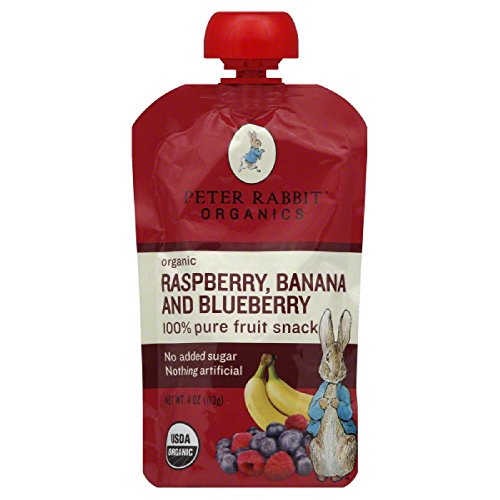 Peter Rabbit Organics - Organic Fruit Snack 100% Pure Raspberry,