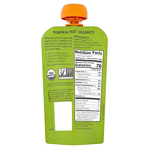 Peter Rabbit Organics, Pea, Spinach And Apple Puree, 4.4-Ounce P