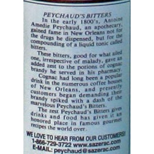 Peychauds Aromatic Cocktail Bitters - 10 Ounce Bottle