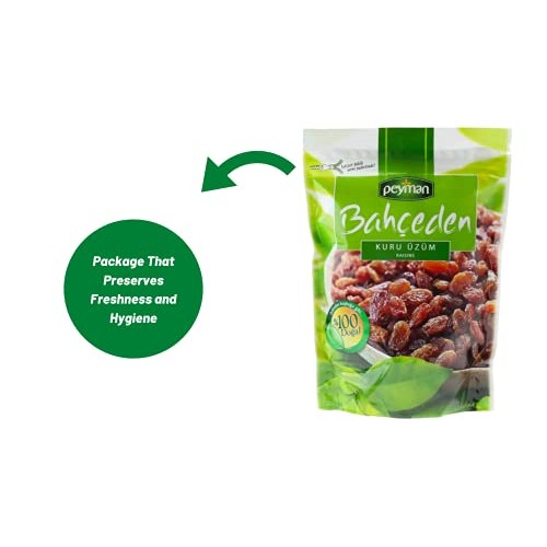 Raisins Sun Dried Seedless Turkish Grapes Fruit Snacks Lightly C
