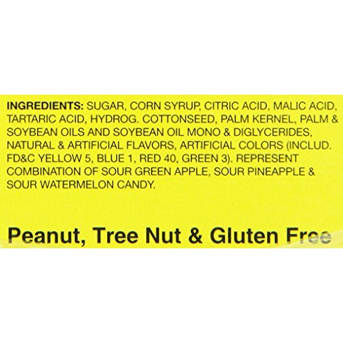 Pez Sourz Candy Refills, 6-Count Packages Pack Of 12