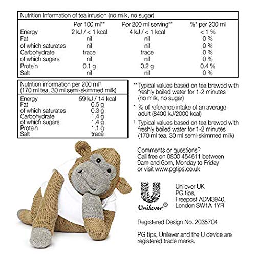 Pg Tips Pyramid Tea Bags Decaf 70-Count Tea Bags Pack Of 3