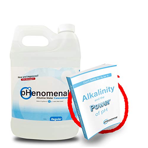 Phenomenal Alkaline Water Concentrate 1 Gallon, Makes 32 Gallons