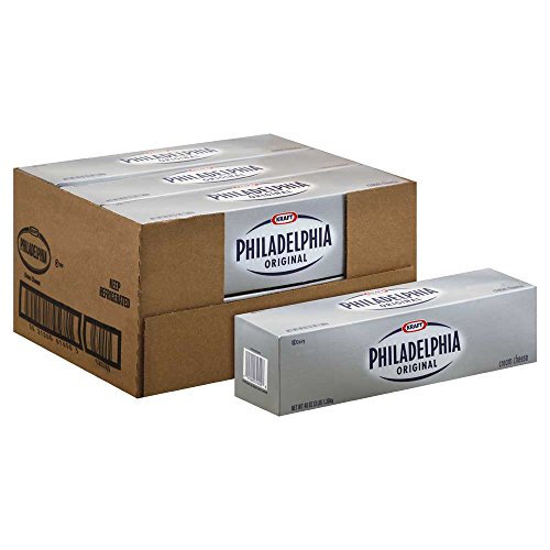 Kraft Philadelphia Original Cream Cheese Loaf, 3 Pound -- 6 Per