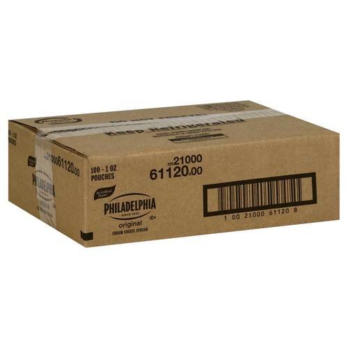 Kraft Philadelphia Original Cream Cheese Spread - Pouch, 1 Ounce