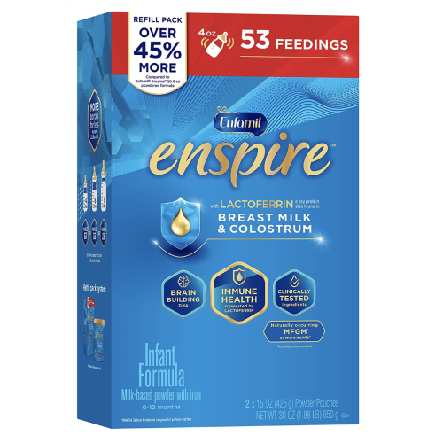 Enfamil Enspire Infant Formula With Lactofrerrin, Dha, And Mfgm