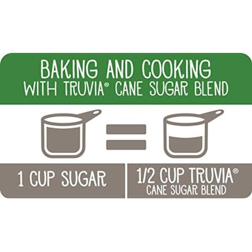 Truvia Cane Blend Sugar - 3 total lbs. - Stevia Sugar Substitute...