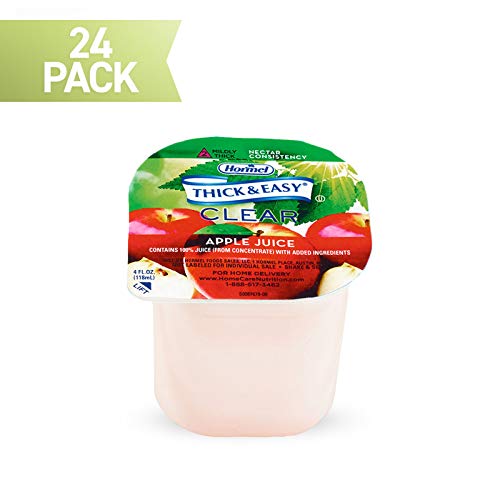 Thick &Amp; Easy Thickened Apple Juice, Clear Thickener For Natural