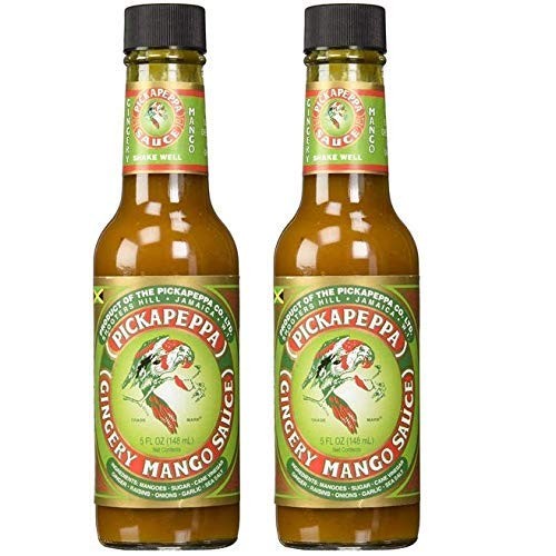 Pickapeppa Gingery Mango Sauce 5 Oz 2 Pack
