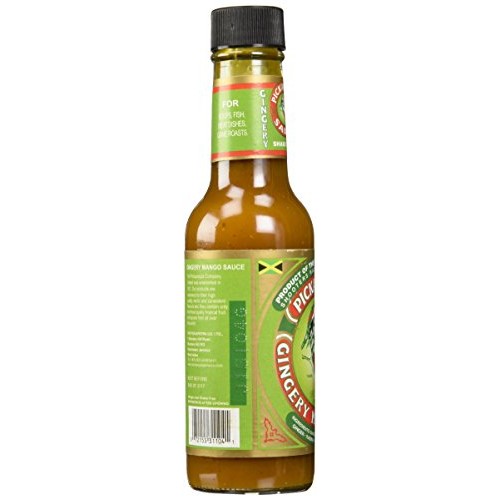 Pickapeppa Mango Sauce, Gingery, 5 Ounce