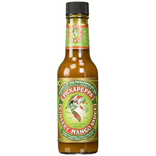 Pickapeppa Mango Sauce, Gingery, 5 Ounce