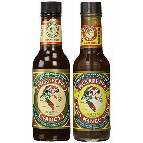 Pickapeppa Sauce Variety 2 Pack 1 Jamaican Original 1 Spicy