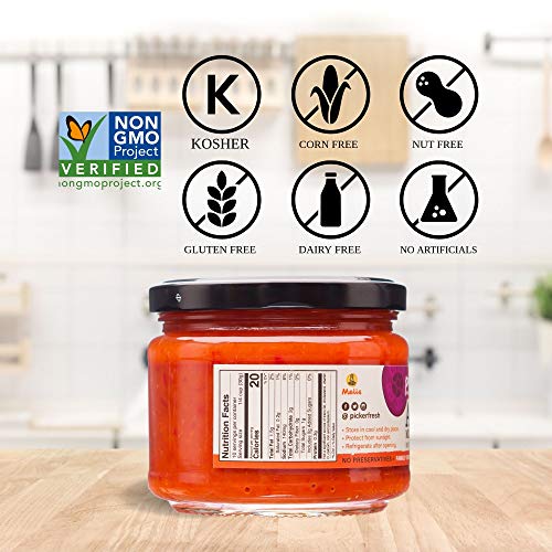 Pickerfresh Ajvar Mild Pepper &Amp; Eggplant Dip | Gourmet Vegetable