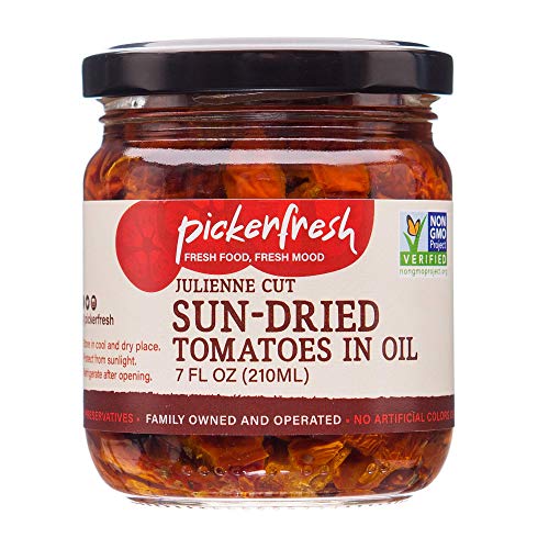 Pickerfresh Julienne Cut Sun-Dried Tomatoes In Oil With Herbs |