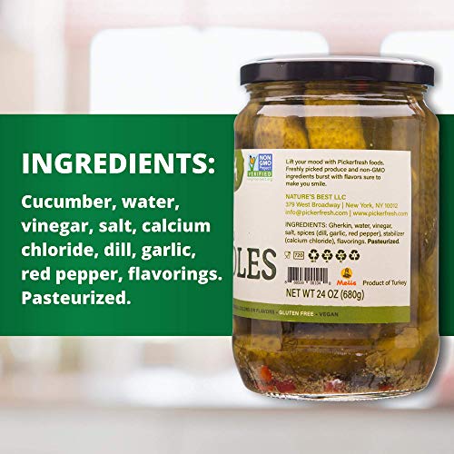 Pickerfresh Kosher Dill Wholes | Large Whole Pickles | Simple In