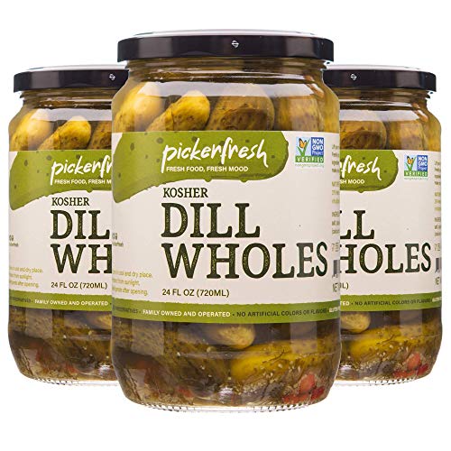 Pickerfresh Kosher Dill Wholes | Large Whole Pickles | Simple In