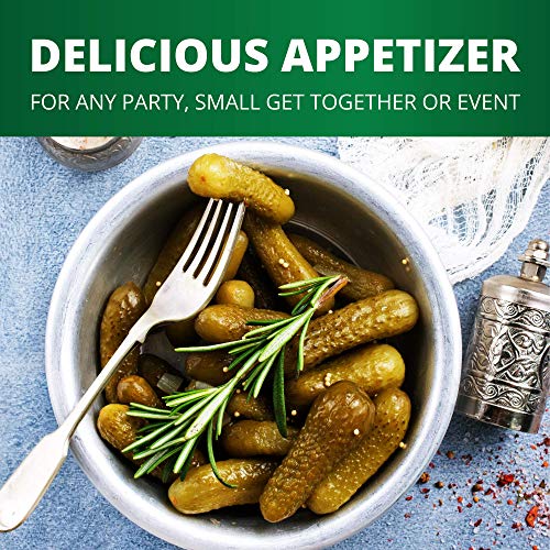 Pickerfresh Kosher Petite Dills | Garlic, Dill &Amp; Red Pepper Corn