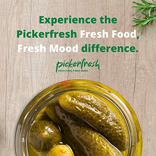 Pickerfresh Kosher Petite Dills | Garlic, Dill &Amp; Red Pepper Corn