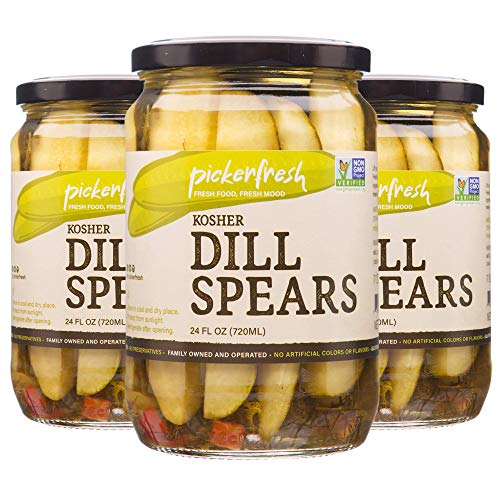 Pickerfresh Kosher Spear Dill | Dill Pickle Spears For Appetizer