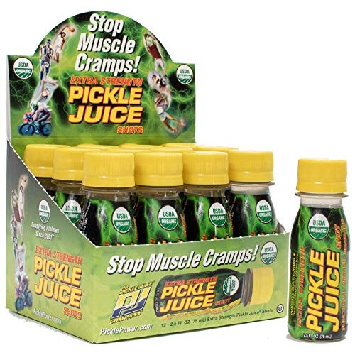 48 Pack - 2.5Oz Extra Strength Pickle Juice Shots 4-12Packs