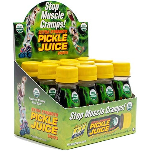 48 Pack - 2.5Oz Extra Strength Pickle Juice Shots 4-12Packs