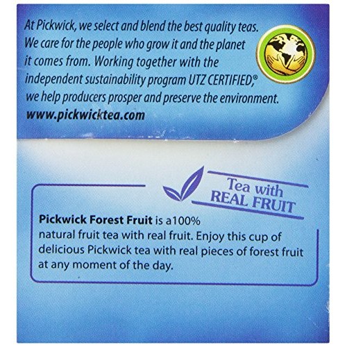 Pickwick Forest Fruit 20 Tea Bags Per Pack, Pack Of 6