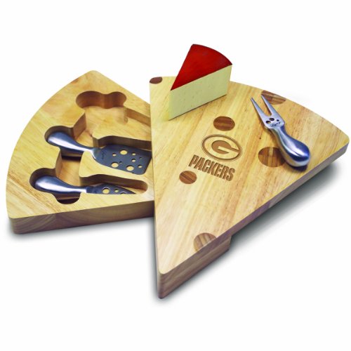 Nfl Green Bay Packers Swiss Cheese Set With Cheese Tools